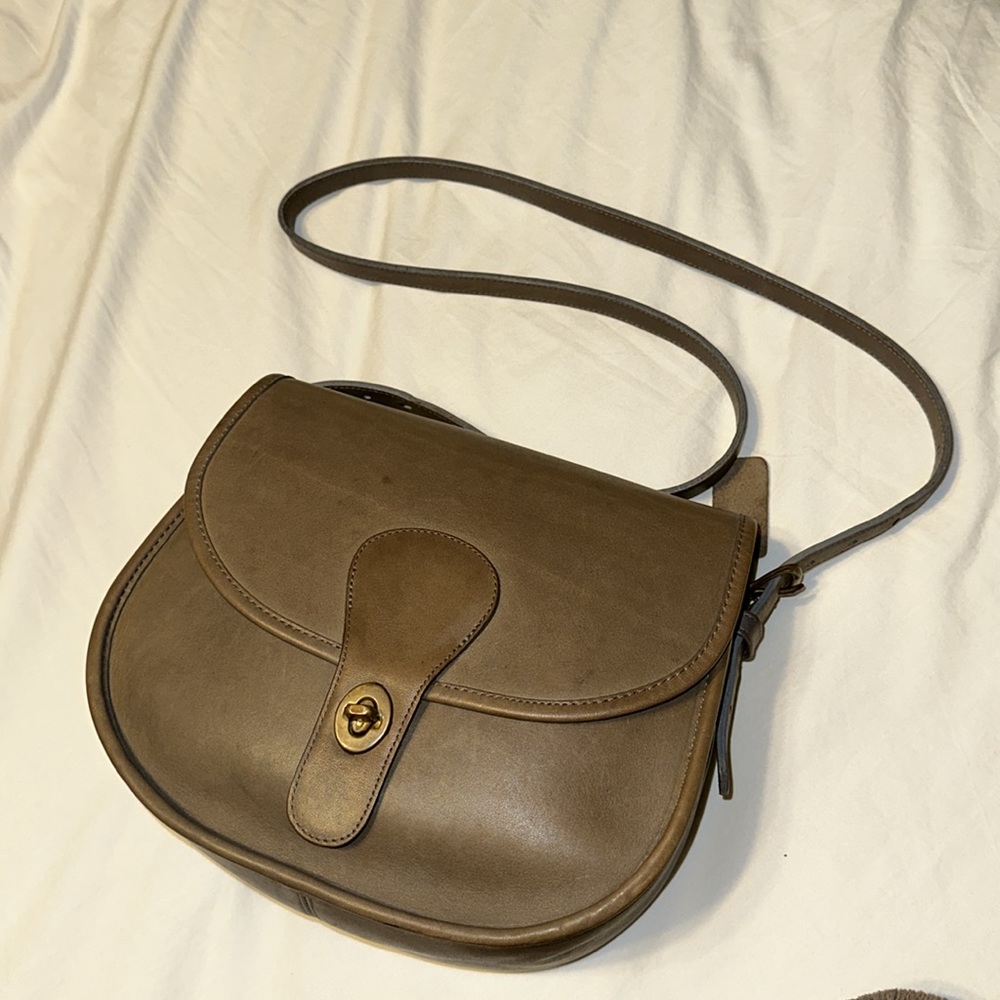 Vintage Coach Saddlery Shoulder Bag  great condition